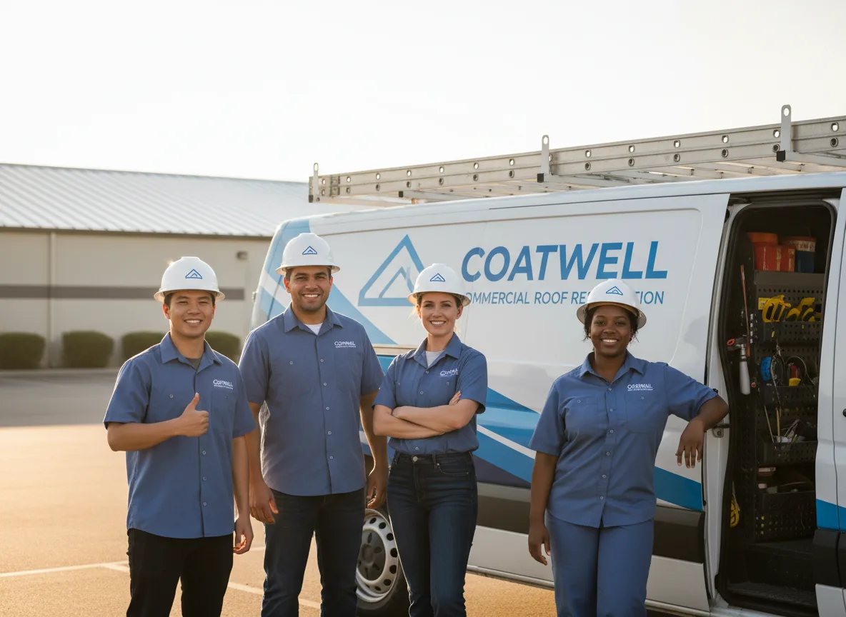 Commercial roof coating company in Hugo, OK